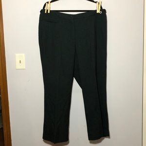 Catherines “Jayne” Black & Blue Dress Pants
